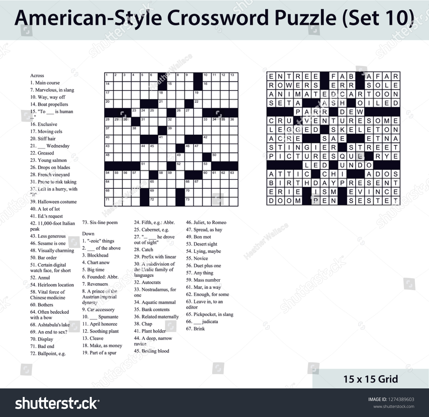 Blank Crossword Puzzle - Yapis.sticken.co - Printable Diagramless Puzzles