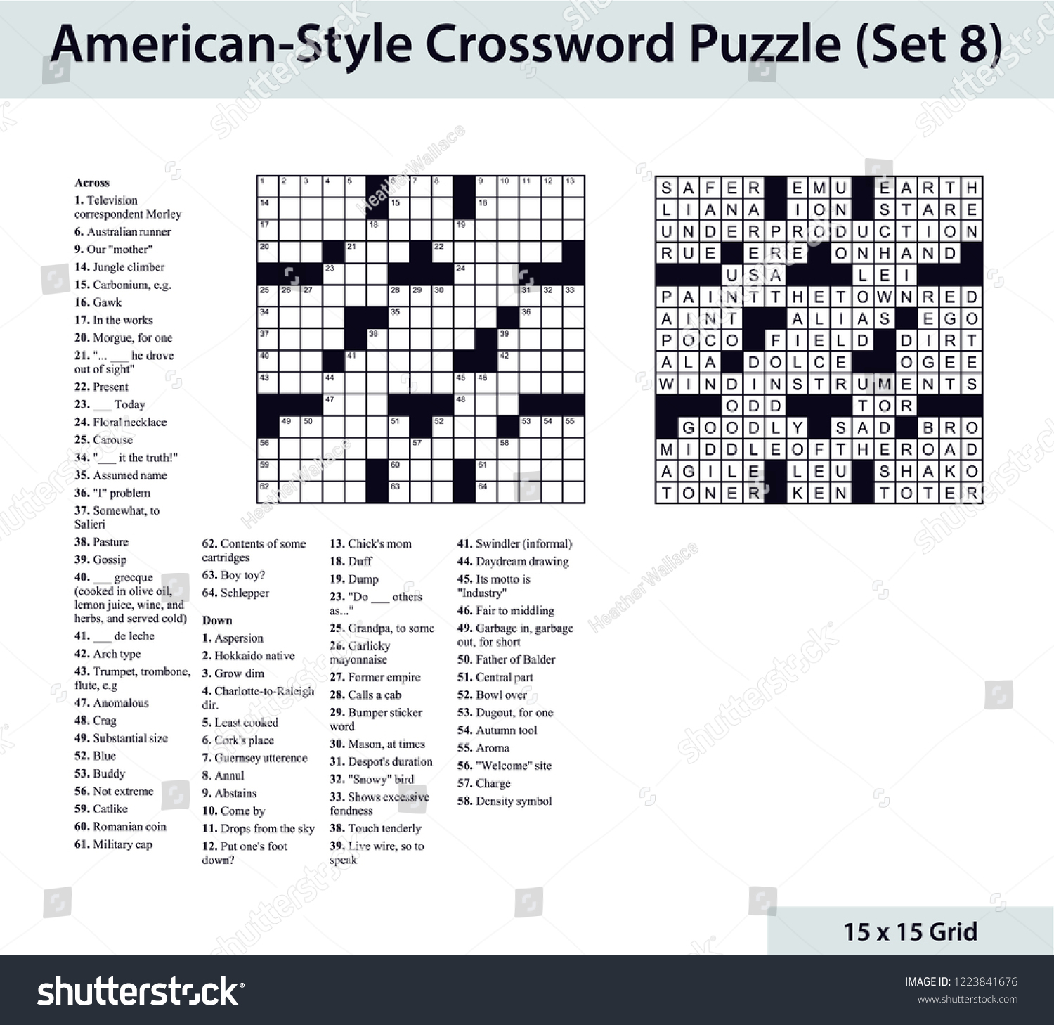 Blank Crossword Puzzle - Yapis.sticken.co - Printable Diagramless Puzzles