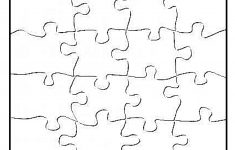 Blank Jigsaw Puzzle Pieces Template | Templates | Pinterest | Puzzle - Printable Blank Puzzles Pieces