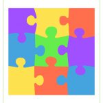 Blank Puzzle Piece Template   Free Single Puzzle Piece Images | Pdf   Printable 9 Piece Puzzle
