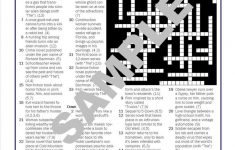 Book Lover's Printable Crossword Puzzlepersonalize To | Etsy - Printable Crossword Book