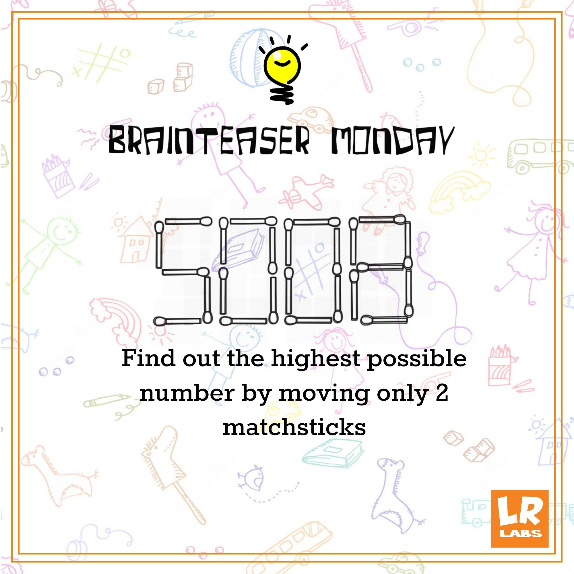 Brainteaser - The Matchstick Puzzle - Logicroots - Printable Matchstick Puzzles