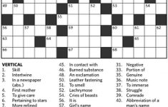 Can You Solve The Star's First Ever Crossword Puzzle From 1924 - Printable Crossword Puzzles Toronto Star