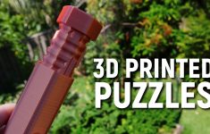 Can You Solve These 3D Printed Puzzles??? - Youtube - 3D Printable Lock Puzzle