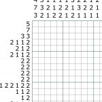 Can You Solve This #nonogram #logic #puzzle #brainteaser ? What Is   Printable Hanjie Puzzle