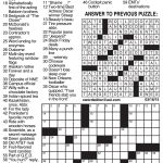 Canonprintermx410: 26 Fresh Free La Times Crossword   Printable La Times Crossword 2018