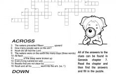 Ccbc Kids Corner: Scripture Search Crossword #2 - February Crossword Puzzle Printable