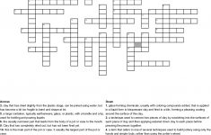 Ceramic Vocabulary Crossword Puzzle Crossword - Wordmint - Printable Vocabulary Crossword Puzzles