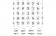 Chapter 1-12 Medical Terminology Word Search - Wordmint - Printable Grey's Anatomy Crossword Puzzles