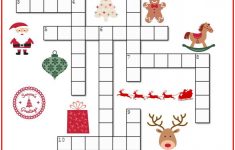 Christmas Crossword Puzzle Printable - Thrifty Momma's Tips | Aj - Printable Christmas Crossword Puzzles For Adults