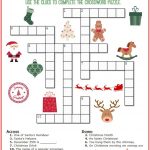 Christmas Crossword Puzzle Printable   Thrifty Momma's Tips | Free   Printable Crossword Puzzle For Kindergarten