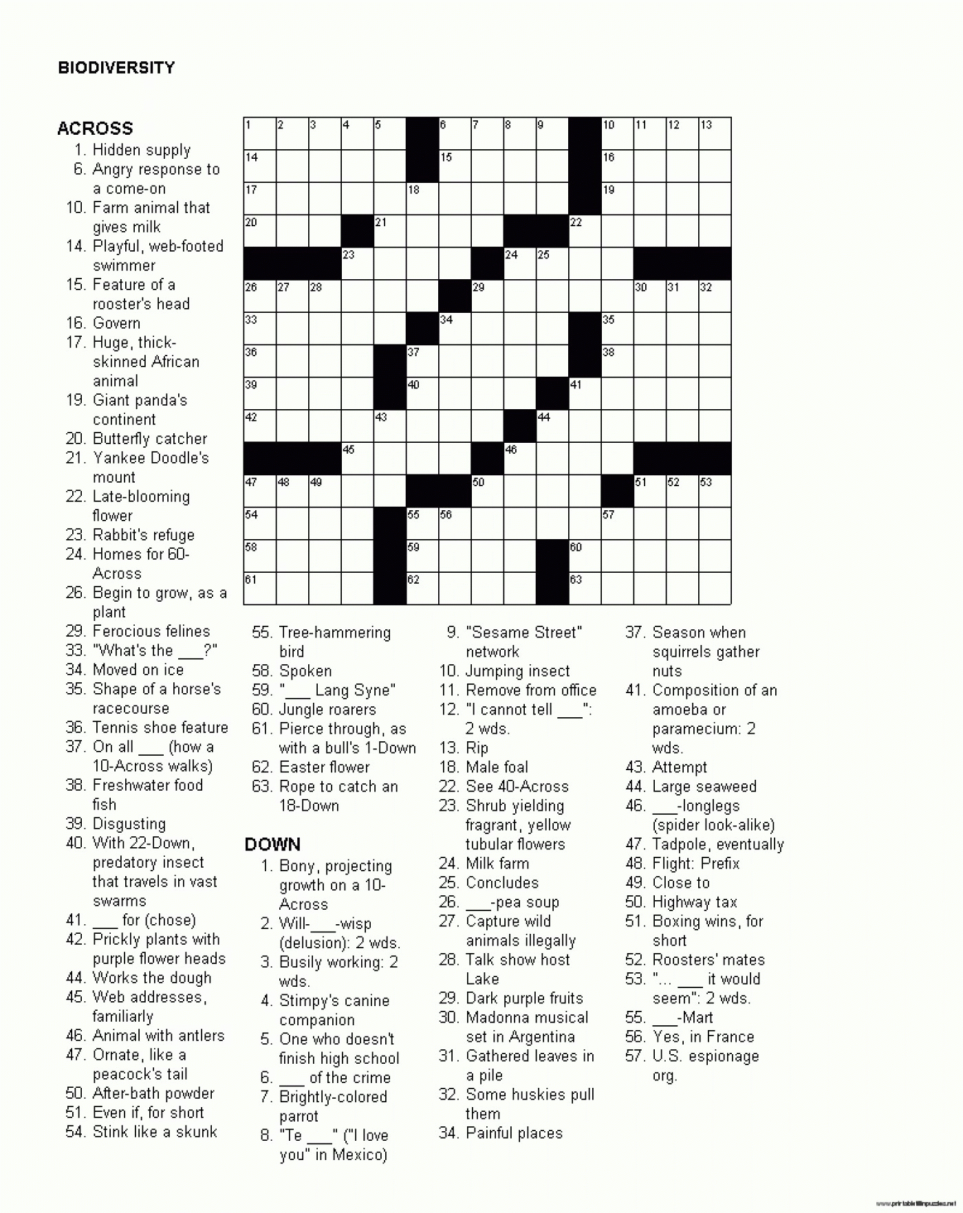 Christmas Crossword Puzzles Online For Adults Puzzle Free Printable - Printable Crossword Adults