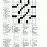 Christmas Crossword Puzzles Online For Adults Puzzle Free Printable   Printable Crossword Puzzles For Adults