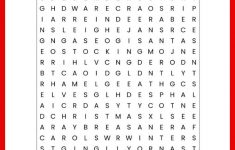 Christmas Word Search Free Printable For Kids Or Adults - Printable Christmas Crossword Puzzles Pdf