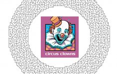 Circus Carnival Clowns Party Games, Free Printable Games And - Circus Crossword Puzzle Printables