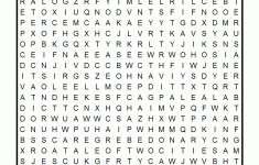 Classic Literature Printable Word Search Puzzle - Literature Crossword Puzzles Printable
