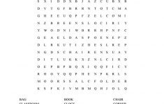Classroom Object Word Search Worksheet - Free Esl Printable - Worksheet Word Puzzle