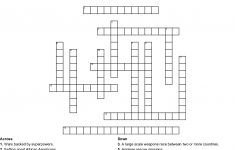 Cold War Crossword - Wordmint - 1950S Crossword Puzzle Printable