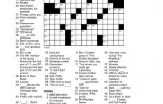 Collection Of Universal Crossword Puzzle Printable (23+ Images In - Printable Crossword Puzzles Universal