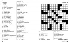 Coloring ~ Coloring Free Large Print Crosswords Easy For Seniors - Printable Crosswords By Thomas Joseph