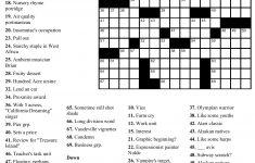 Coloring ~ Coloring Free Large Print Crosswords Easy For Seniors - Printable Thomas Joseph Crossword Puzzle For Today