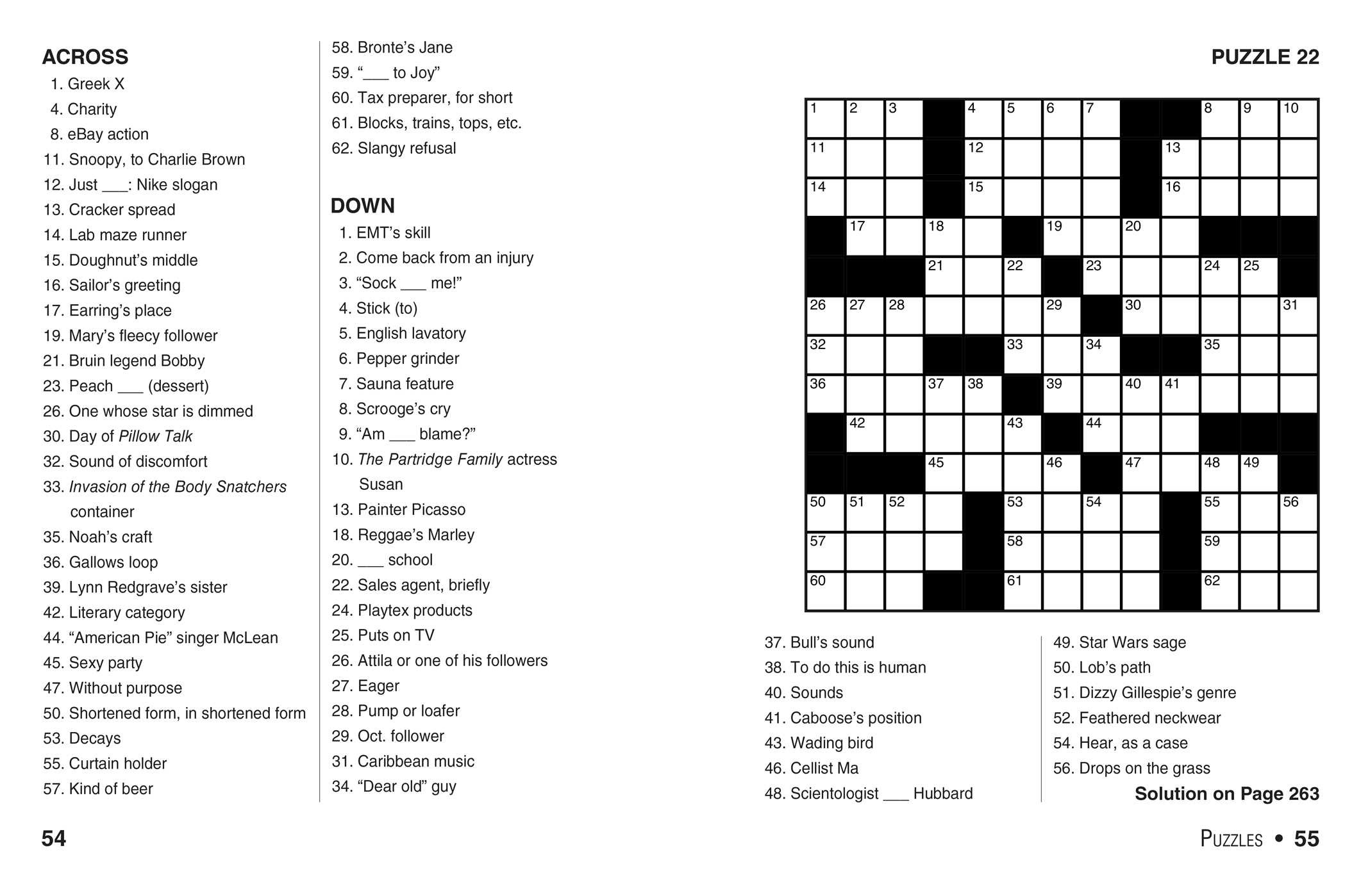 Coloring ~ Large Print Crosswords Coloring Dailythomas Joseph - Printable Joseph Crossword