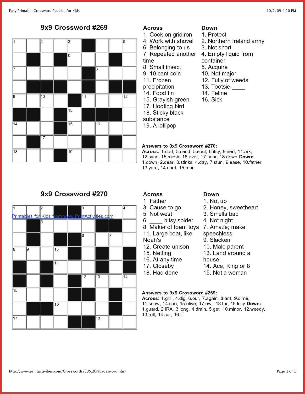 Coloring ~ Splendi Large Print Crossword Puzzles Photo Inspirations - Free Printable Universal Crossword