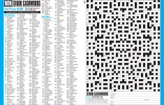 Colossus Crosswords Magazine - Lovatts Crossword Puzzles Games &amp; Trivia - Printable Lovatts Crosswords