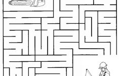 Construction Maze | Summer Camp Construction | Mazes For Kids - Printable Labyrinth Puzzles