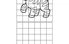 Copy The Zebra Grid Puzzle | Free Printable Puzzle Games - Printable Zebra Puzzles