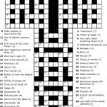 Cross Shaped Bible Crossword #easter … | Archana | Print…   Free Easter Crossword Puzzles Printable