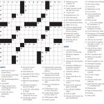 Crossword Puzzle – Crossword Puzzle – Hamilton College Pertaining To   College Crossword Puzzle Printable