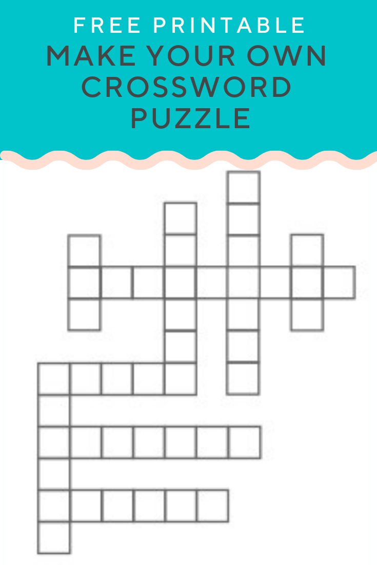 Crossword Puzzle Generator | Create And Print Fully Customizable - Make Your Own Crossword Puzzle Printable