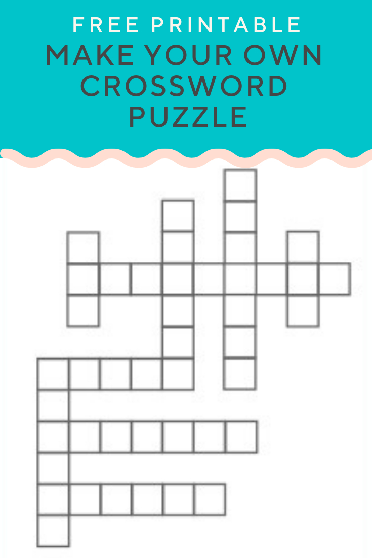 Printable Crossword Creator Printable Crossword Puzzles