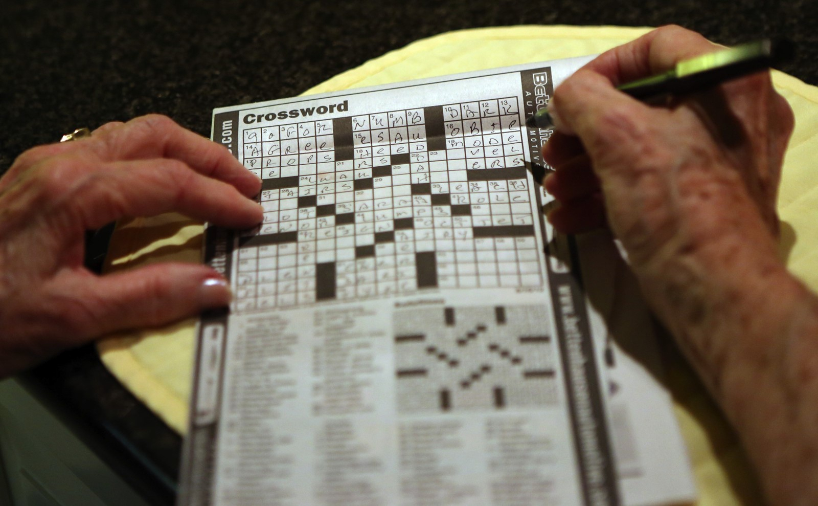 Crossword Puzzle Offers Peace In A Noisy World - South Southwest - Printable Crossword Puzzles Chicago Tribune