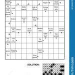 Crossword Puzzle Stock Illustrations – 6,365 Crossword Puzzle Stock   Printable Arrow Crossword Puzzles For Free