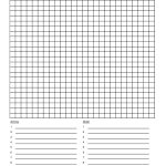 Crossword Puzzle Template   Yapis.sticken.co   Printable Crossword Template