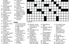 Crossword Puzzles For Middle Schoolers – Janiematson.club - Printable Crossword Puzzles Middle School