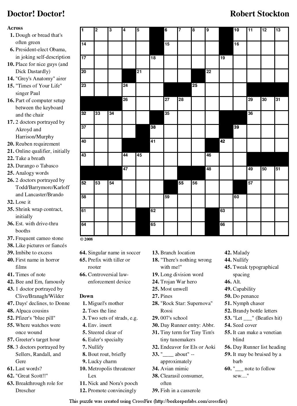 Crossword Puzzles Printable - Yahoo Image Search Results | Crossword - 15 X 15 Printable Crosswords