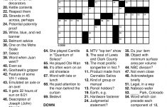 Crossword Puzzles Printable - Yahoo Image Search Results | Crossword - Intermediate Crossword Puzzles Printable