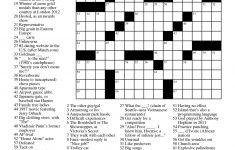 Crossword Puzzles Printable - Yahoo Image Search Results | Crossword - Printable Red Eye Crossword Puzzle