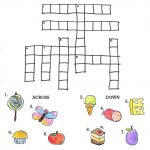 Crossword To Practice. Food | Storybook Activities | Hungry   Printable Crossword Puzzles For Kids With Word Bank