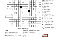 Crosswords For Kids Christmas | K5 Worksheets | Christmas Activity - Printable Crosswords For 6 Year Olds