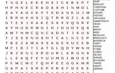Crosswords Purim Printable Word Search Puzzle Crossword Puzzles - Printable Crossword And Word Search Puzzles