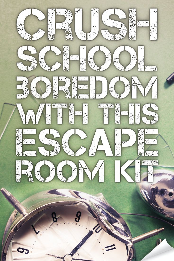 Crush Classroom Boredom With This Hack. | Middle School Language - Printable Escape Room Puzzle