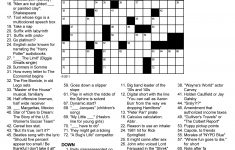 Daily Crossword Puzzle Printable – Jowo - Free Daily Printable - The Daily Printable Crossword Puzzles