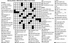 Daily Crossword Puzzle Printable Then Printable Crosswords For April - Printable Daily Crosswords For October 2015