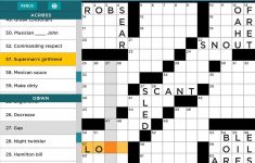Daily Crossword Puzzle To Solve From Aarp Games - Printable Indystar Crossword Puzzles