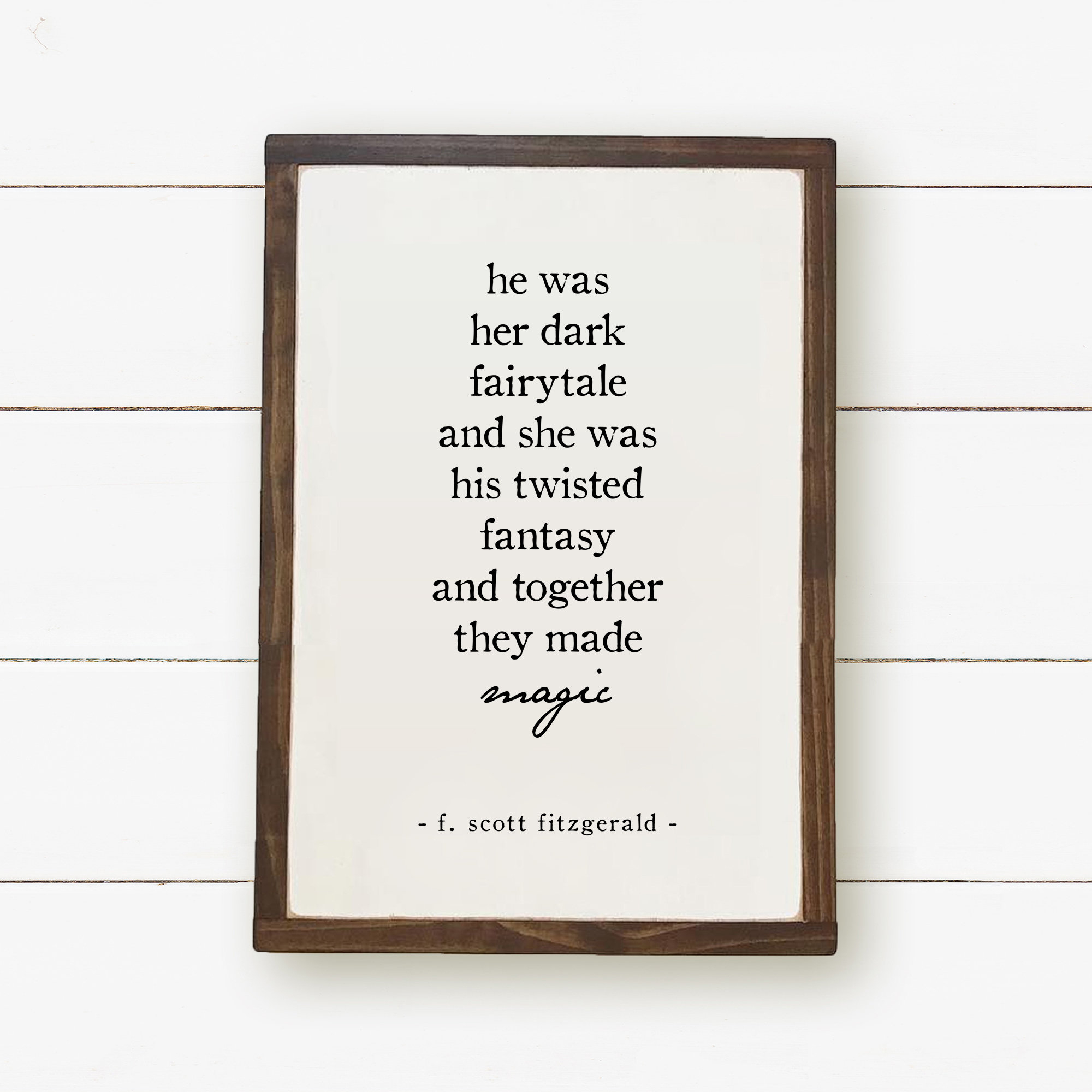 Dark Fairytale Twisted Fantasy Art Print Quote Print F. | Etsy - Printable Quotefall Puzzles Free