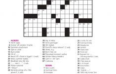 December 21: Crossword Puzzle Day – Games World Of Puzzles - Printable Crossword Puzzles For December 2017